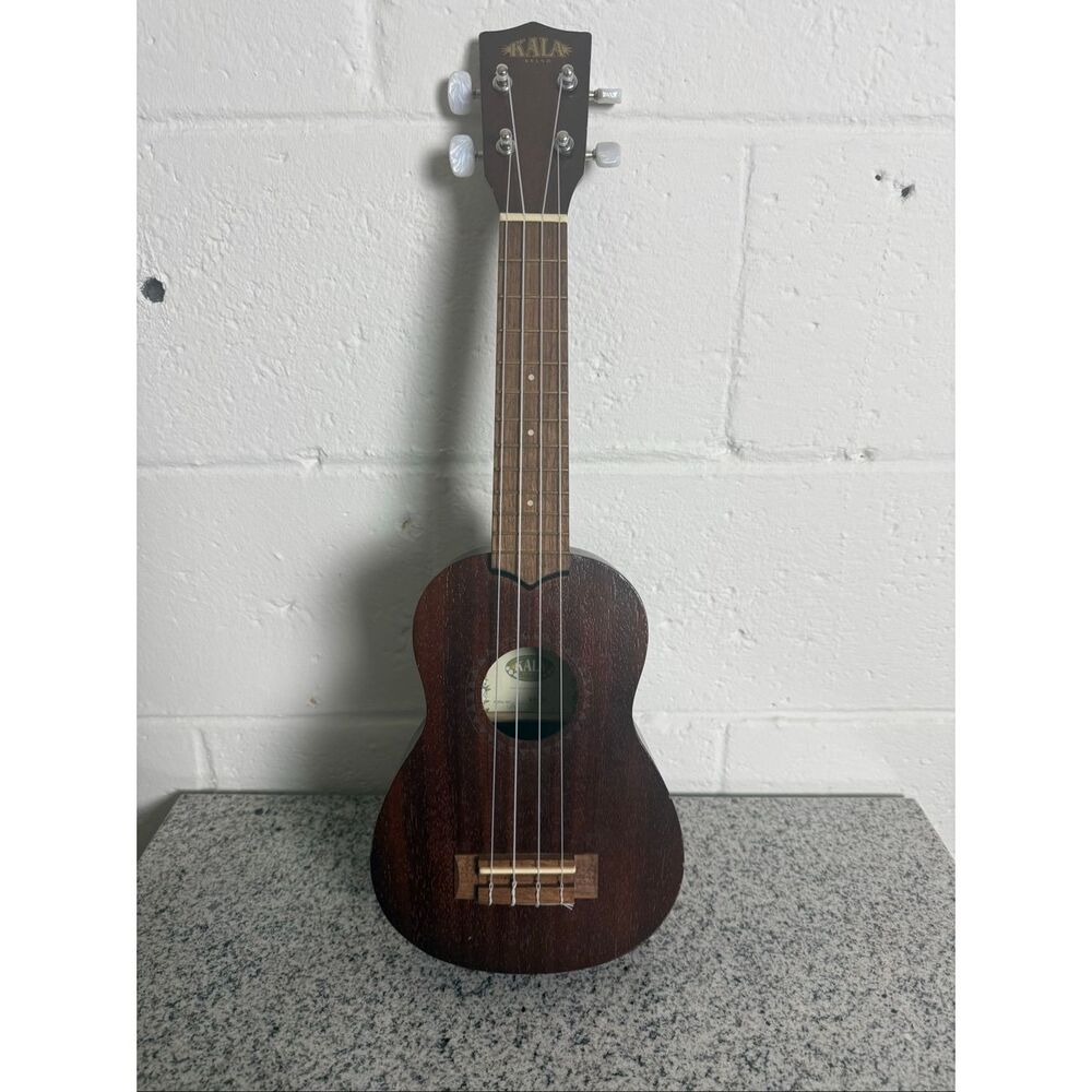 Kala KA-15S Mahogany Soprano Ukulele 21” Beginner Acoustic Uke Island Folk Hawai